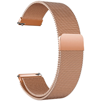 Milanese bracelet 18mm for Garmin Vivoactive 4S, Black