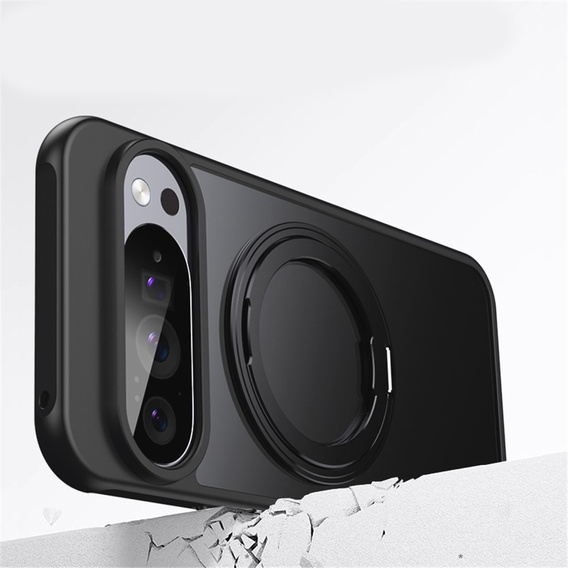 Case for Google Pixel 10 Pro XL , for MagSafe, with stand, black