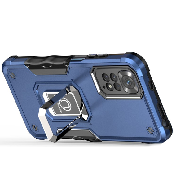 Case for Xiaomi Redmi Note 11 / 11S, Dual-Layer Armor, blue