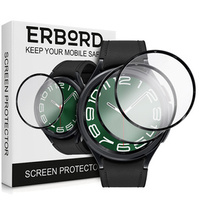 2x ERBORD Hybrid Glass for Samsung Galaxy Watch 6 47mm Classic