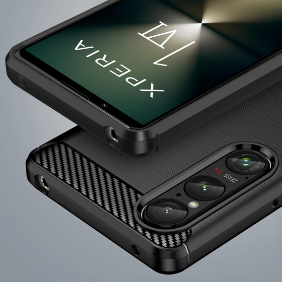 Case for Sony Xperia 1 VI, Carbon, black