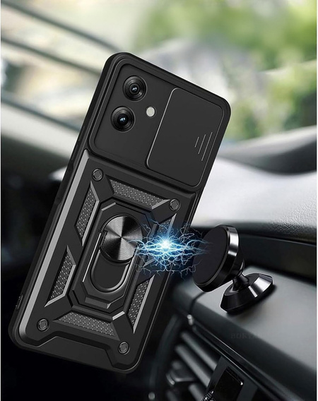 Case for Realme Note 50, CamShield Slide, black