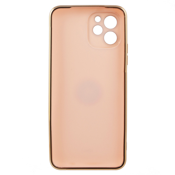 Case for Huawei Nova Y61, Electro Ring, pink rose gold