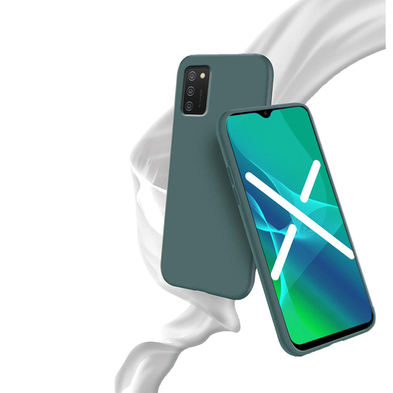 Thin Case for Samsung Galaxy A02s, Slim, green