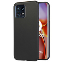 Thin Case for Motorola Edge 40 Pro, Slim, black