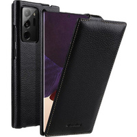 MELKCO flip case for Samsung Galaxy Note 20 Ultra, leather, flip, black