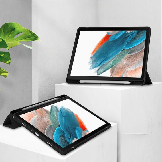 Case for Samsung Galaxy Tab A9+, Smartcase Hybrid, with stylus space, black
