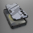 Case for Samsung Galaxy A36 5G, Military kickstand, dark blue