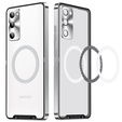Camera Protection Case for Samsung Galaxy S20 FE, CamShield MagSafe, transparent / silver