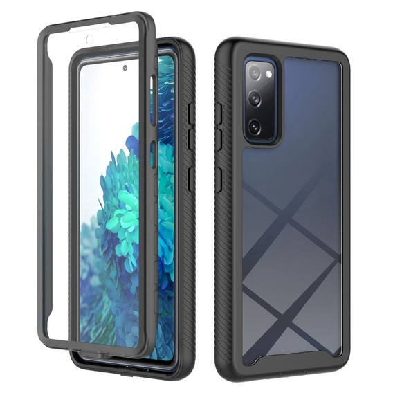 Case for Samsung Galaxy S20 FE, Shockproof, with film, black