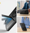 Armored case for iPhone 14 Pro Max, Dexnor CamProtect MagSafe, black (Two frames)