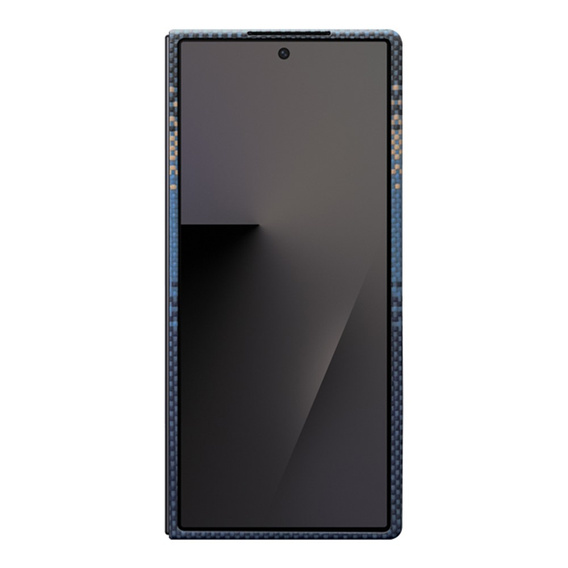 Case for Samsung Galaxy Z Fold6 5G - magnetic Aramid Fiber, blue