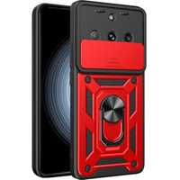 Case for Realme 11 Pro 5G / 11 Pro+ 5G, CamShield Slide, red