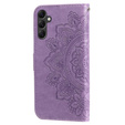 Flip case for Samsung Galaxy A14 4G/5G, Mandala Flower, purple