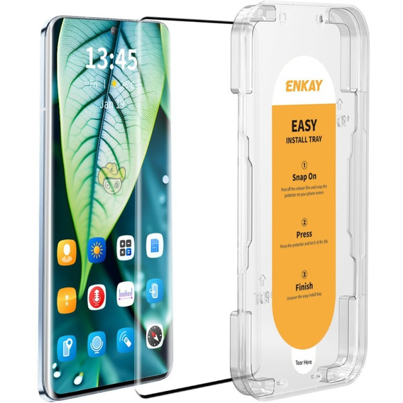 ENKAY Tempered Glass for Xiaomi Redmi Note 14 Pro+ 5G, black