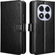 Flip case for Xiaomi Redmi Note 14 Pro, Crazy Horse Wallet, black