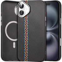 MagSafe's iPhone 16 Plus Case, Carbon Fiber, black