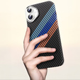 MagSafe's iPhone 16 Plus Case, Carbon Fiber, dark blue