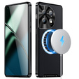 Camera Protection Case for OnePlus 12 5G, CamShield MagSafe, transparent / black