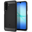 Spigen case for Samsung Galaxy A16 4G/ 5G, Rugged Armor MagSafe, black + Tempered Glass 9H
