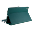 Case + keyboard Lenovo Tab M10 Plus Gen 3 TB-125F TB-128F, dark green