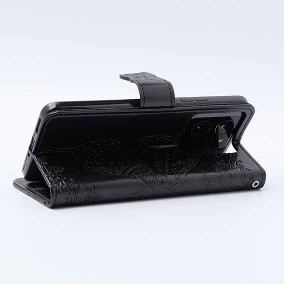 Flip case for Xiaomi 13T / 13T Pro, Butterfly, black