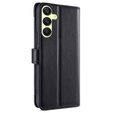Flip case for Samsung Galaxy A25 5G, Wallet Zipper Pocket, black
