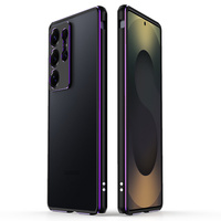 Case LUPHIE for Samsung Galaxy S25 Ultra, Armor Bumper, black