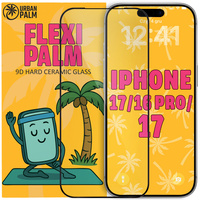 9D Flexi Palm ceramic glass for iPhone 17 Pro / 17 / 16 Pro
