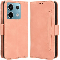 Flip case for Xiaomi Redmi Note 13 Pro 5G, Card Slot, pink