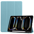Case for Apple iPad Pro 13" 7 gen. 2024 (A2925, Smartcase with stylus space, blue