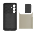 Case for Samsung Galaxy S24, ERBORD CamProtect Slide Camera, gold
