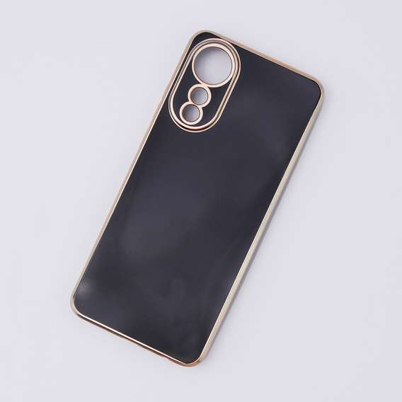 Case for Oppo A78 4G, Glamour CamShield, black