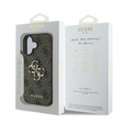 GUESS 4G Big Metal Logo case for iPhone 16