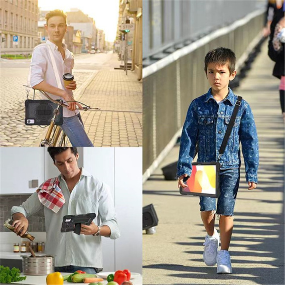 Case for Xiaomi Redmi Pad SE 11", Armoured Protective, Black