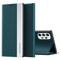 Flip case for Samsung Galaxy A33 5G, Side Magnetic, green