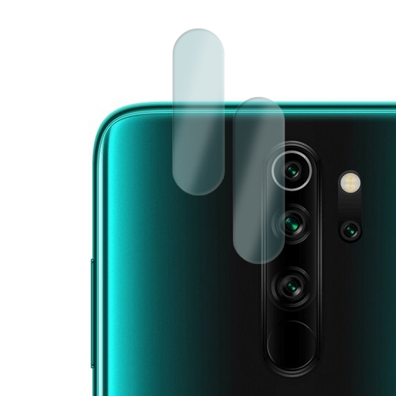 2x ERBORD tempered glass for camera to Xiaomi Redmi Note 8 Pro