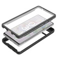Case for Google Pixel 6a, Shockproof, with film, black