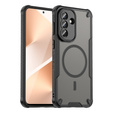 Armoured case for Samsung Galaxy A57 5G, for MagSafe, matte, black
