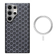 Case for Samsung Galaxy S24 Ultra, Aramid Fiber MagSafe, black
