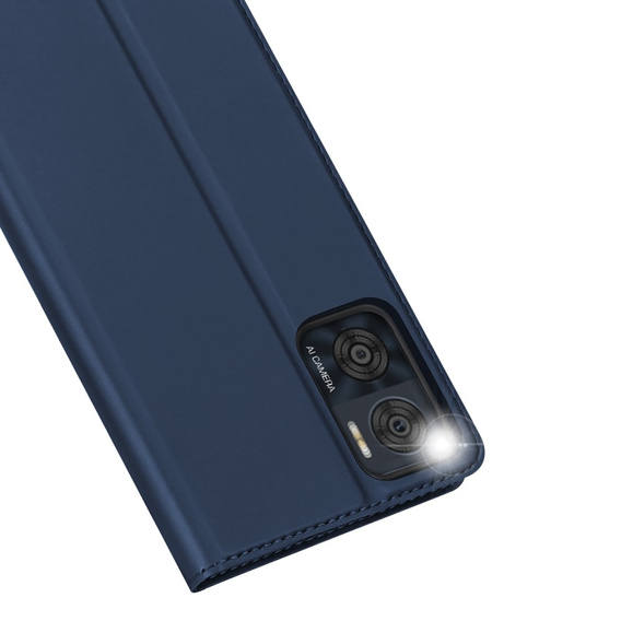 Dux Ducis Case for Motorola Moto E22 / E22i, Skinpro, dark blue