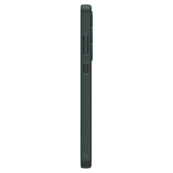 Spigen case for Samsung Galaxy A55 5G, Liquid Air, green + 9H Tempered Glass