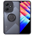Case for Infinix Hot 30i, Frosted Ring, black