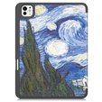 Case for iPad Pro 11 2024, Smartcase, oil painting