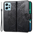 Flip case for Xiaomi Redmi Note 12 4G, Butterfly, black