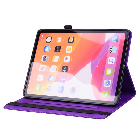 Flap case for Lenovo Tab M11, flower, purple