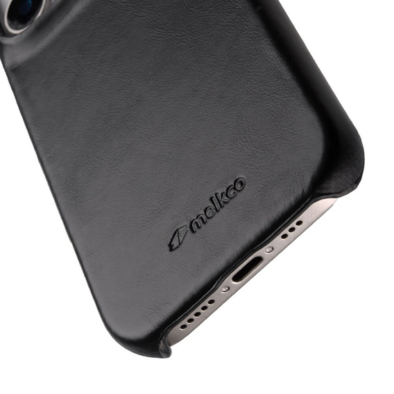 MELKCO case for iPhone 16 Pro, Waxy Textured, black