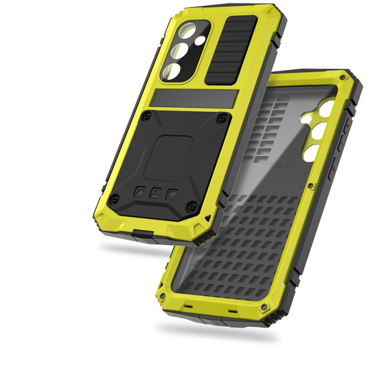 Armored case for Samsung Galaxy S25+ Plus, R-JUST, yellow