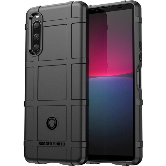 Case for Sony Xperia 10 V, Rugged Shield, black