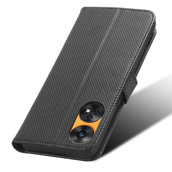 Flip case for Oppo Reno8 T 4G, Wallet Smart Magnet, black